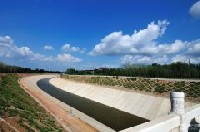 南水北調某段河道工程